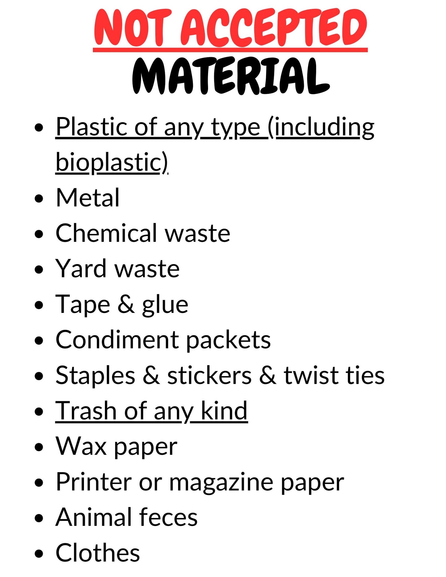 Curbside Food Waste Pickup